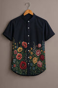 Royal Bloom Floral Premium Shirt