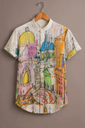 Color Splash City Art Premium Shirt